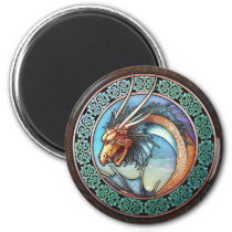 Celtic Dragon Magnet