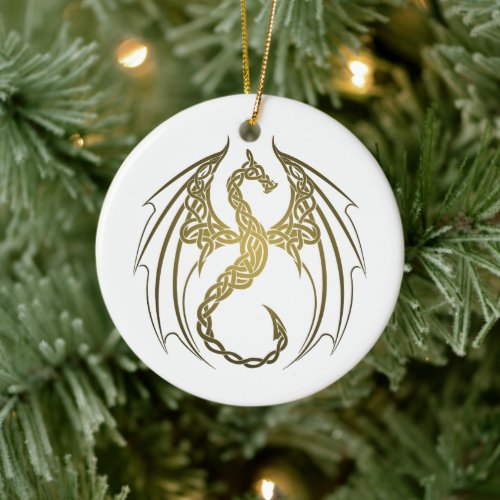 Celtic Dragon Ornament