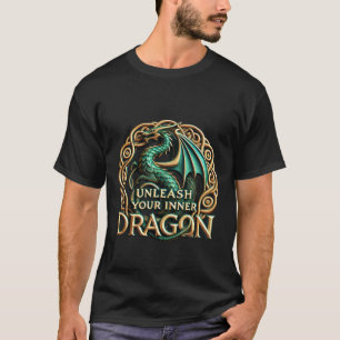 Celtic Dragon: Symbol of Eternal Strength T-Shirt