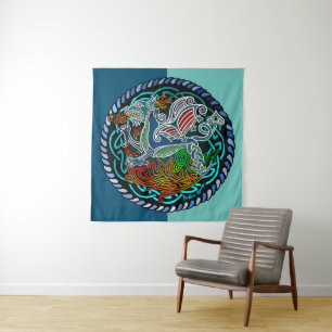 Celtic Dragon Tapestry