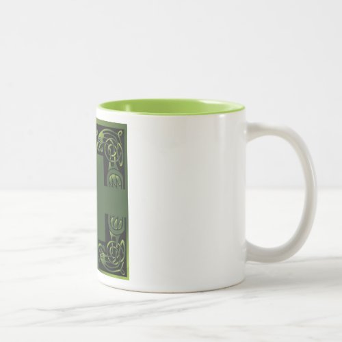 Celtic Dragon Two_Tone Coffee Mug