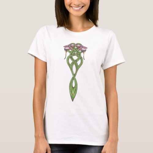 Celtic Dragon Womens Spaghetti Tank