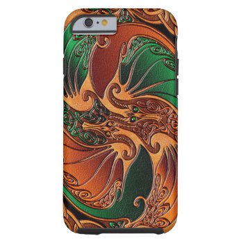 Celtic Dragons Tough Iphone 6 Case by sc0001 at Zazzle