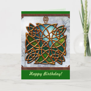 Celtic Dreams (Birthday card) Card