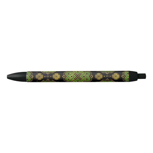 Celtic Endless Knot - Shamrock Four-leaf Clover Pen (Front)