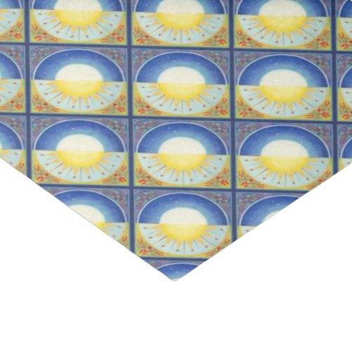 Celtic Equinox Sun  Moon Tissue Paper