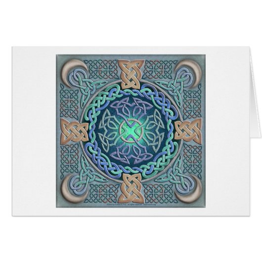 Celtic Eye of the World Cards (Front Horizontal)