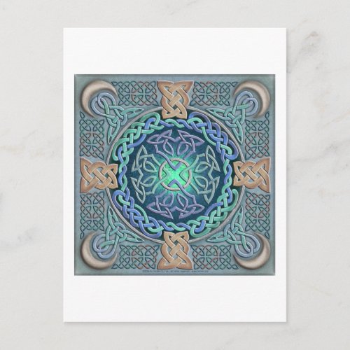 Celtic Eye of the World Postcard