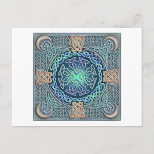 Celtic Eye of the World Postcard