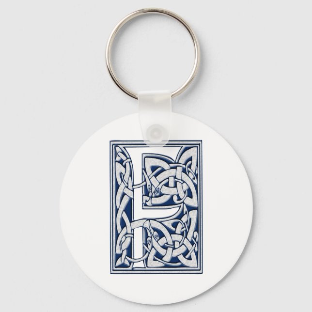 Celtic F Monogram Keychain (Front)