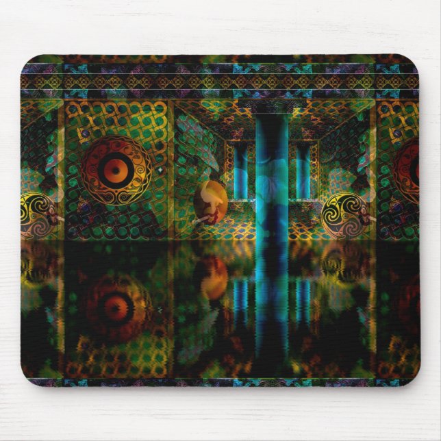 Celtic Fantasy Art Mouse Pad (Front)