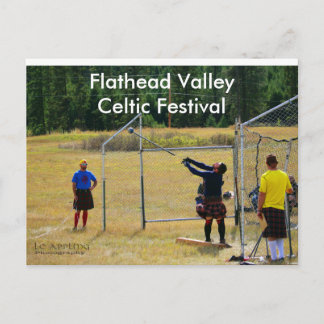 Celtic Festival Highland Games Postcard