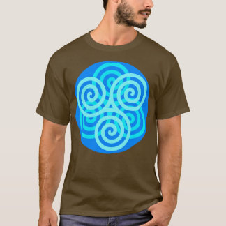 Celtic Flower Blue T-Shirt