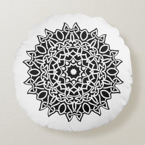 celtic flower pillow