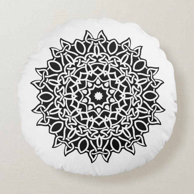 celtic flower pillow (Front)
