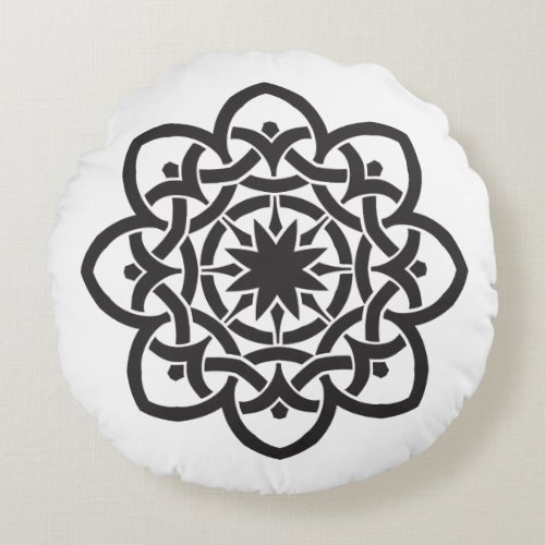 celtic flower pillow
