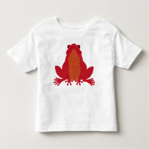 Celtic Frog - Red Toddler T-shirt