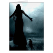 celtic goddess morrigan crow raven rain water (Front)
