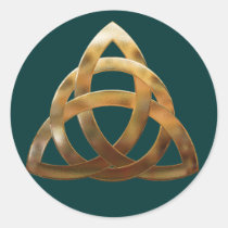 Celtic Gold Trinity Knot