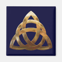 Celtic Gold Trinity Knot