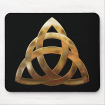 Celtic Gold Trinity Knot