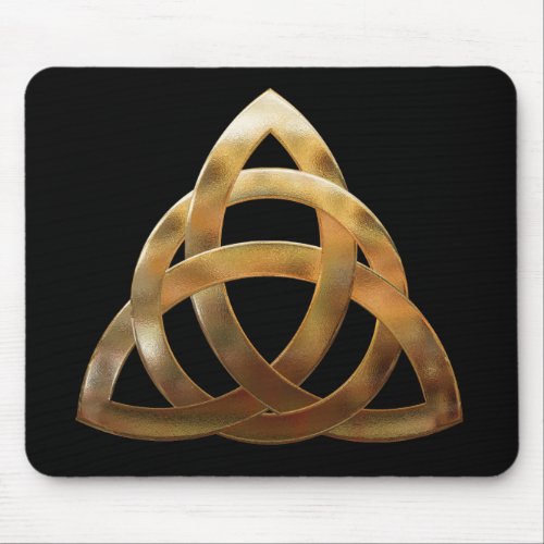 Celtic Gold Trinity Knot