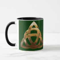 Celtic Gold Trinity Knot