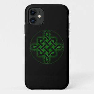 celtic green knot mystic viking symbol spiritual p iPhone 11 case