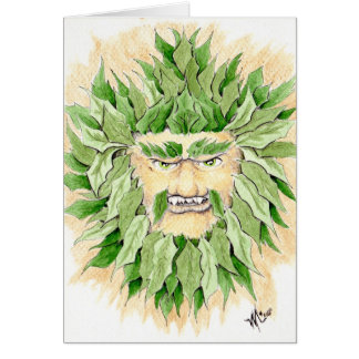 Celtic Green Man Cards