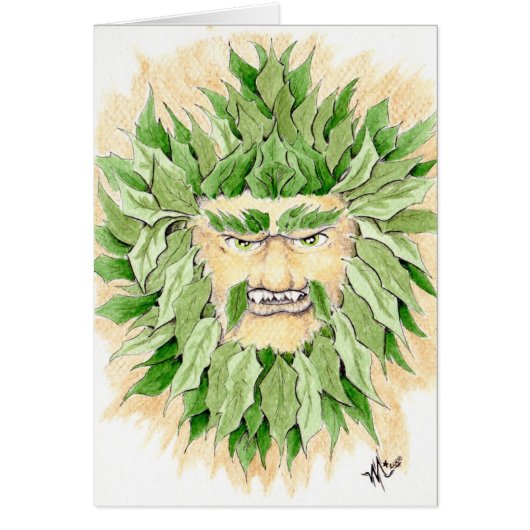 Celtic Green Man Cards (Front)
