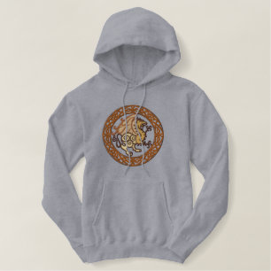 Celtic Gryphon Embroidered Hoodie