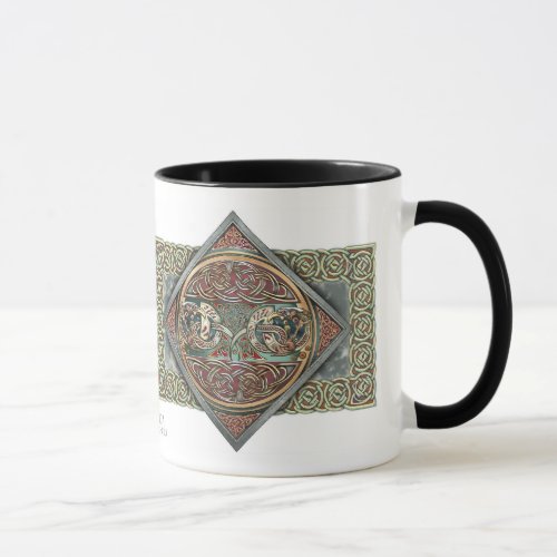 Celtic Gryphons Design Mug