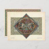 Celtic Gryphons Design Postcard (Front/Back)