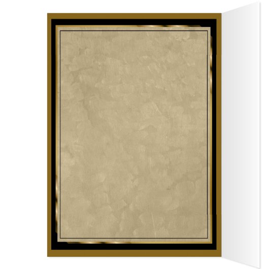 Celtic Harp, Entwined Green Vines, Irish Blessings (Inside (Left))