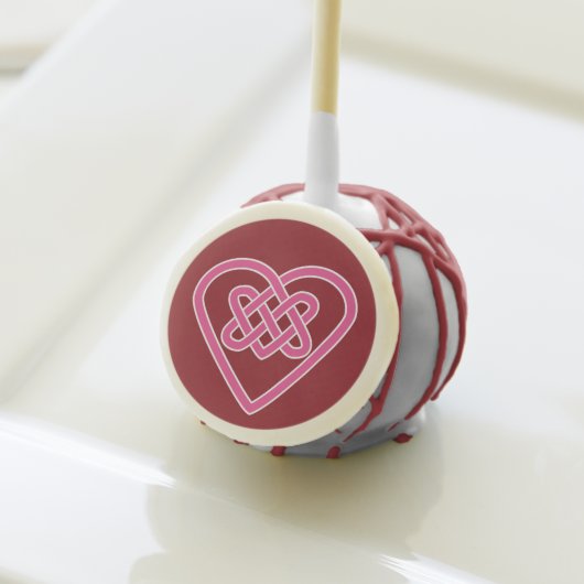 Celtic Heart Cake Pops (Front Insitu)