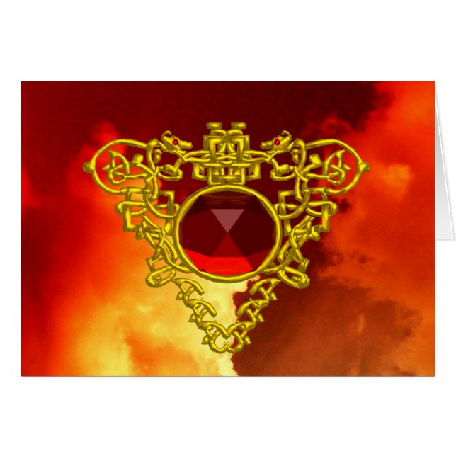 CELTIC HEART CARDS (Front Horizontal)
