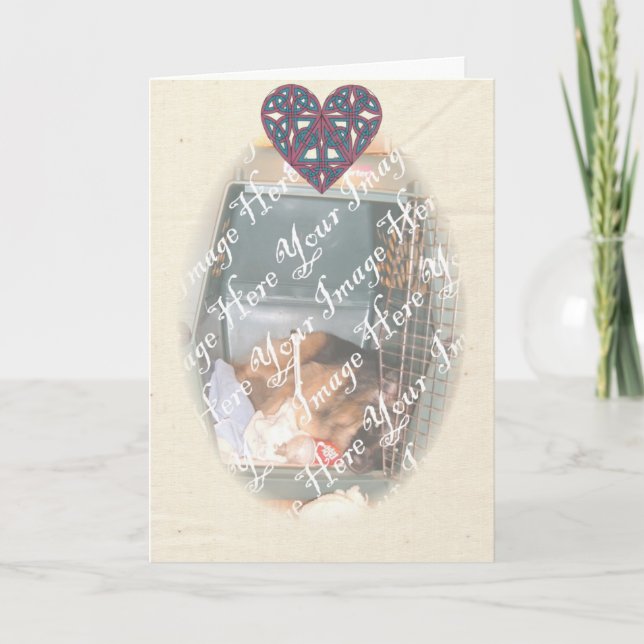 Celtic Heart Frame card 2 (Front)