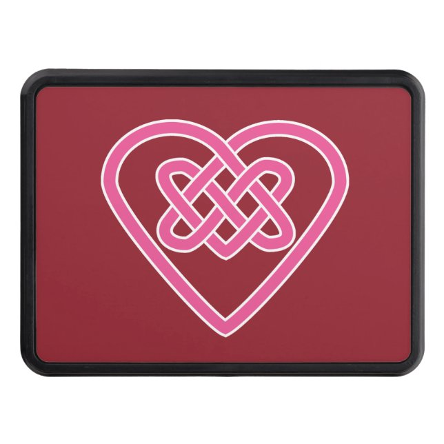 Celtic Heart Hitch Cover (Front)