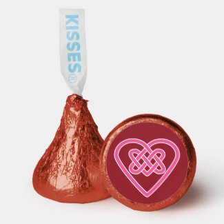 Celtic Heart Red Hershey®'s Kisses®