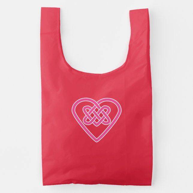 Celtic Heart Reusable Bag (Front)