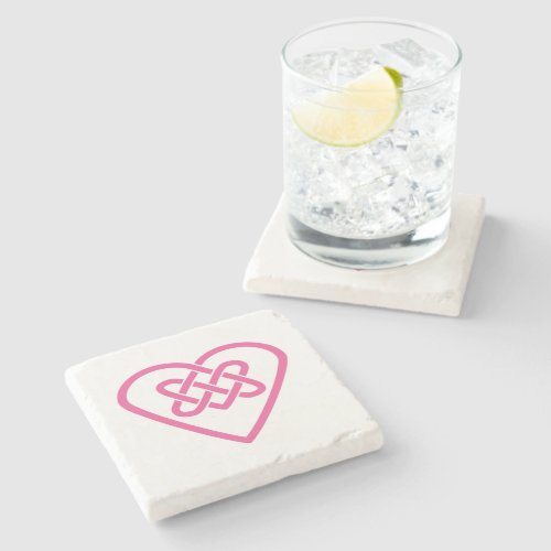 Celtic Heart Stone Coaster