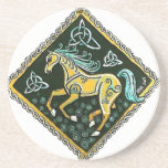 Celtic Horse Coaster<br><div class="desc">Artwork by Skye Elizabeth Wieland © 2014</div>