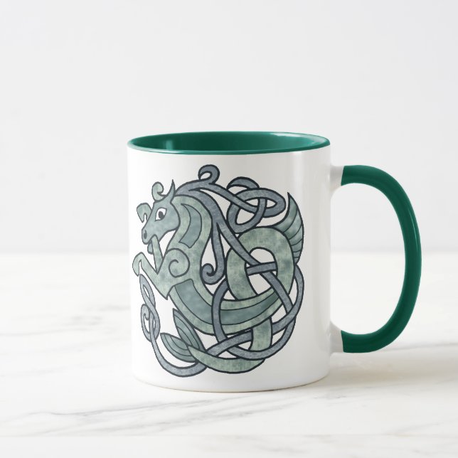 Celtic Horse Mug (Right)