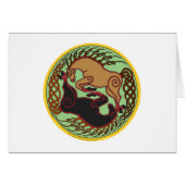 celtic horse yin yang (Front Horizontal)