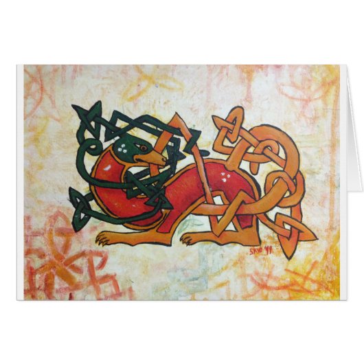 Celtic Hound Cards (Front Horizontal)