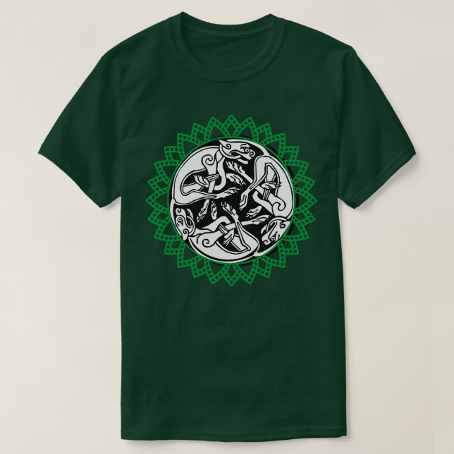 celtic hound symbol T-Shirt (Design Front)