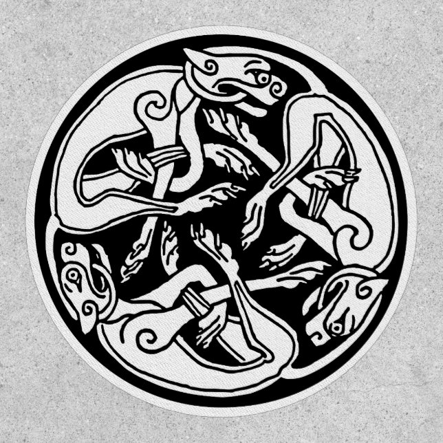 celtic hounds patch (Front)