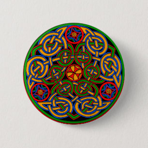 Celtic IIlumination - Trinity Circle Button