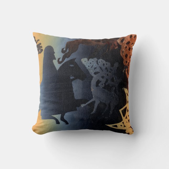 Celtic Image Throw Pillow (Front)