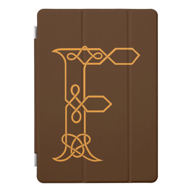 Celtic Initial F iPad Air Cover (Front)